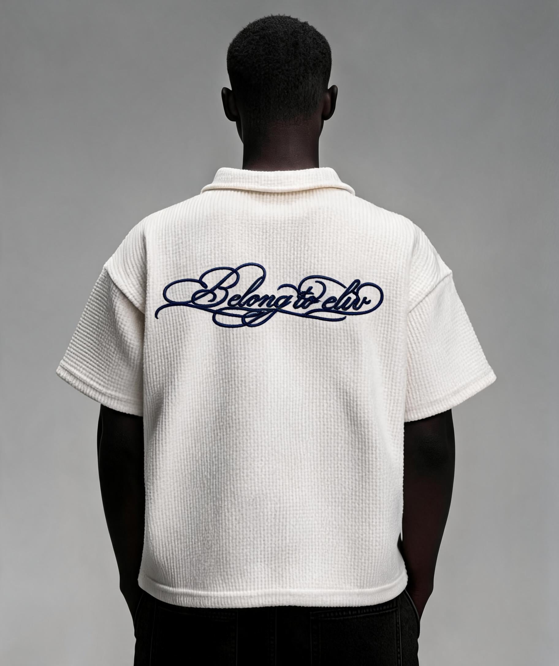 Navy Atlantic Knit Polo