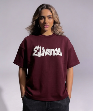 Foundation Tee - Oxblood