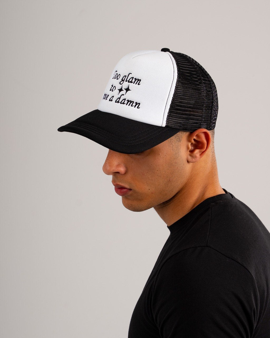 Glam Club Cap - Black