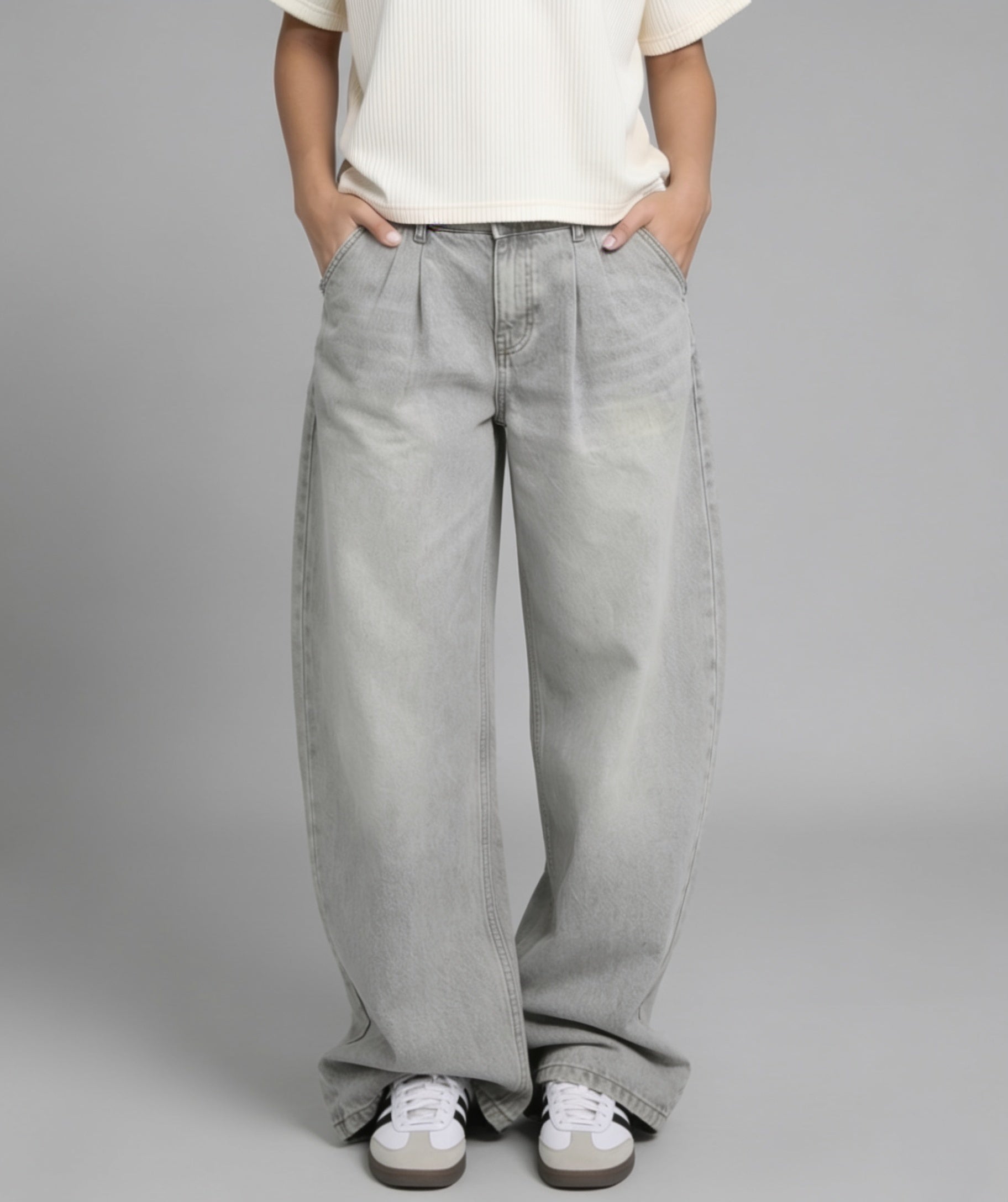Signature Denim - Light Grey